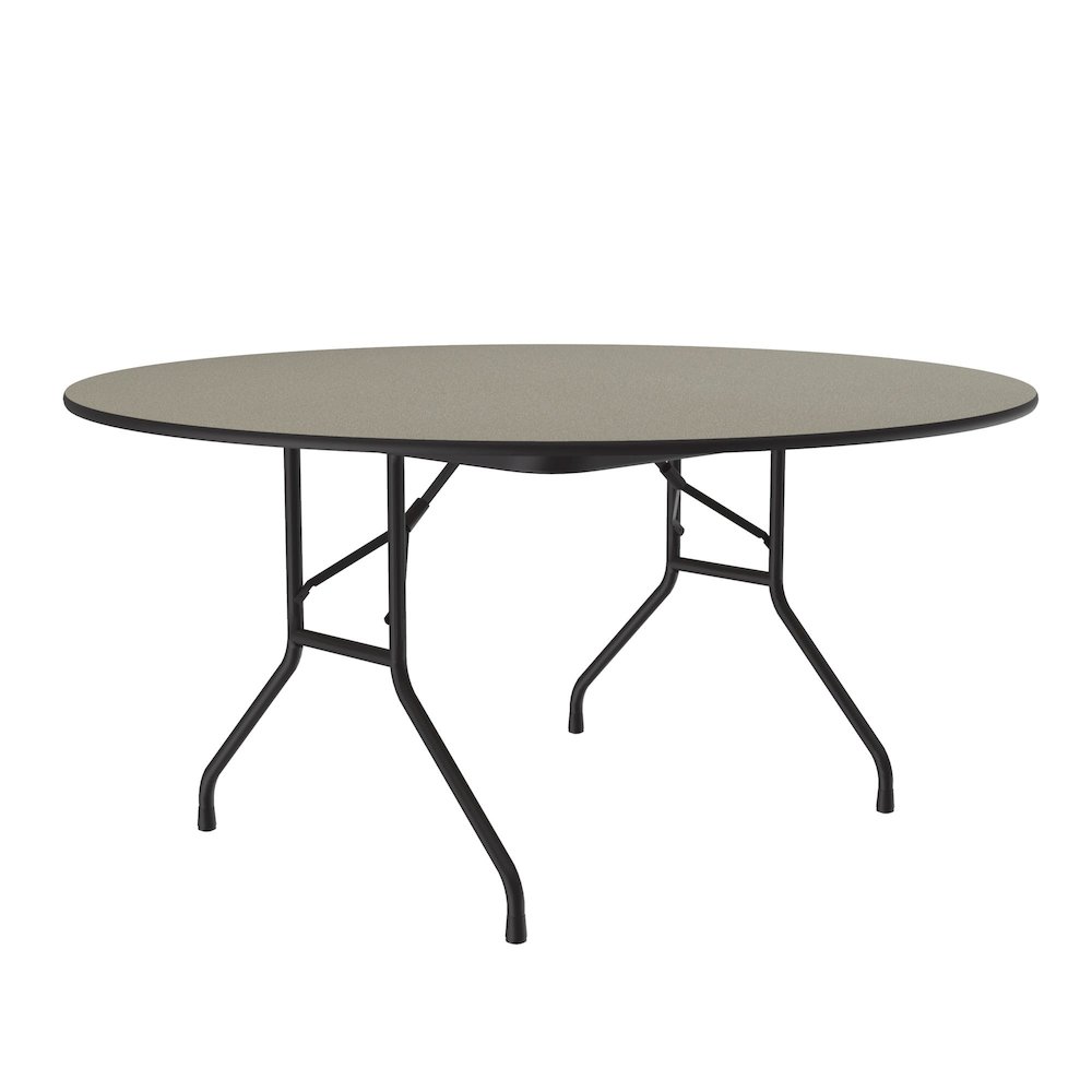 Deluxe High Pressure Top Folding Table 60x60". Picture 7