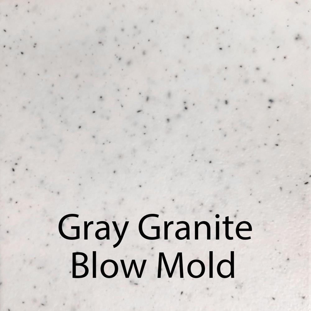 Economy Blow-Molded Plastic Folding Chair  CHAIR, GRAY GRANITE CHARCOAL (pack of 4). Picture 6
