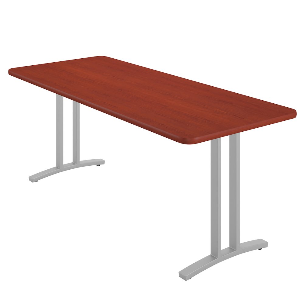 Deluxe High-PressureCurvature Collection Executive Desk / Table 30x72". Picture 9