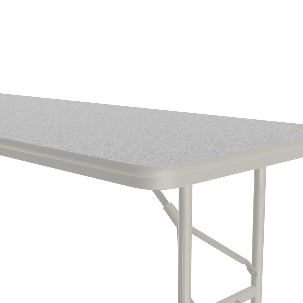Adjustable Height Econoline Melamine Top Folding Table 24x60". Picture 7