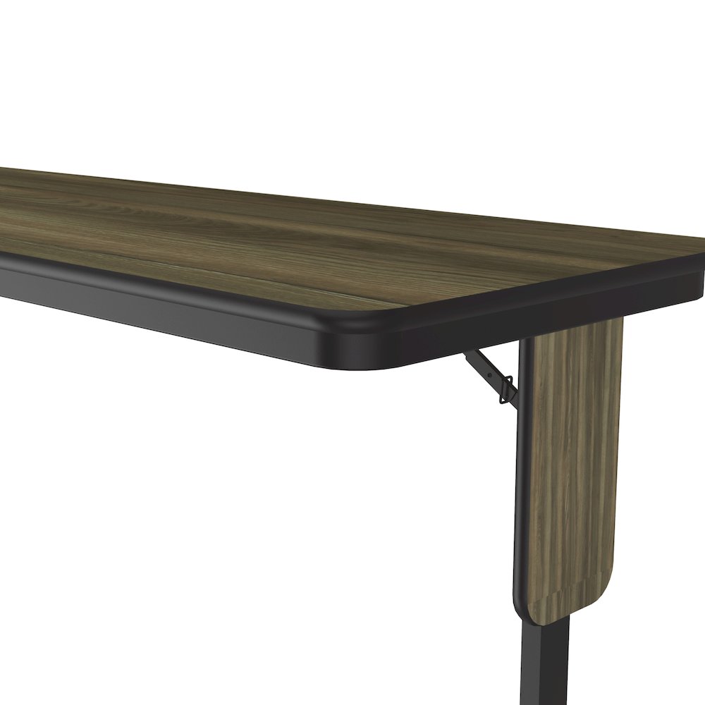 Deluxe High-Pressure Folding Seminar Table with Panel Leg 24x72". Picture 5