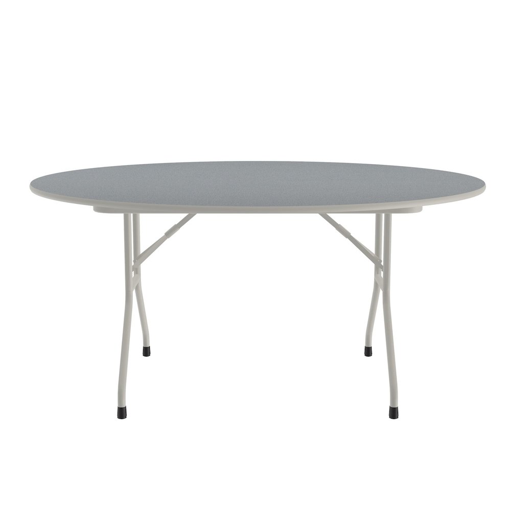 Thermal Fused Laminate Top Folding Table 60x60". Picture 5