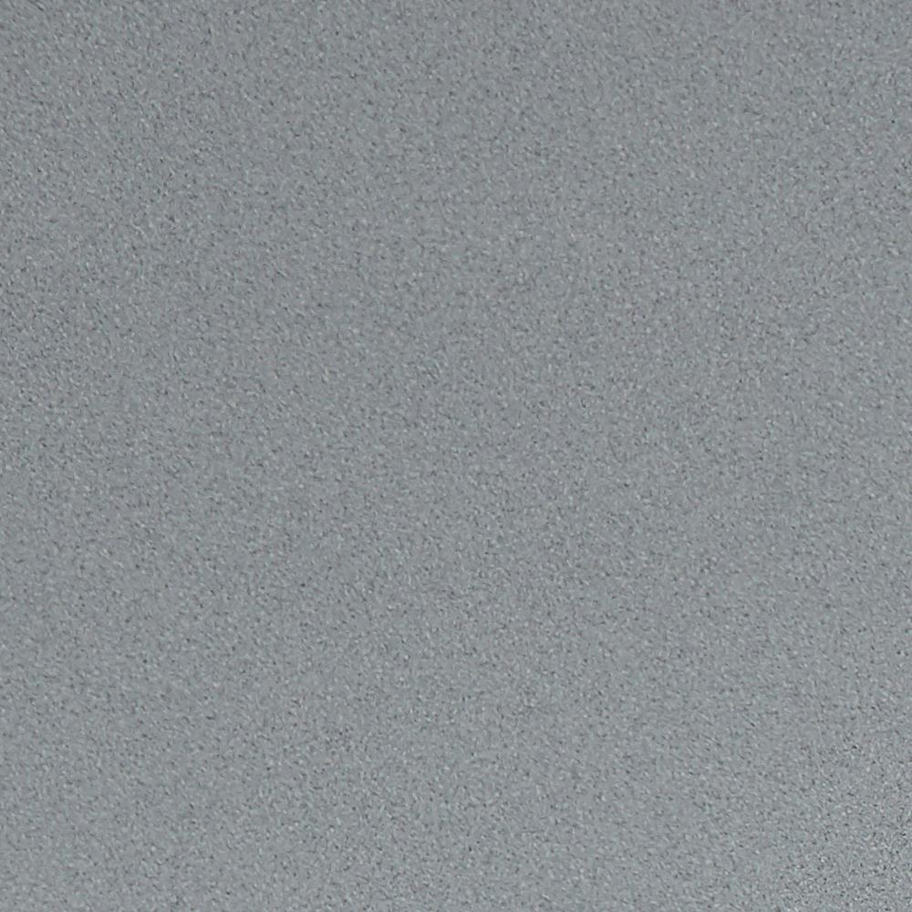 Table Height Commercial Laminate Café and Breakroom Table, 48x48" ROUND GRAY GRANITE, BLACK. Picture 2