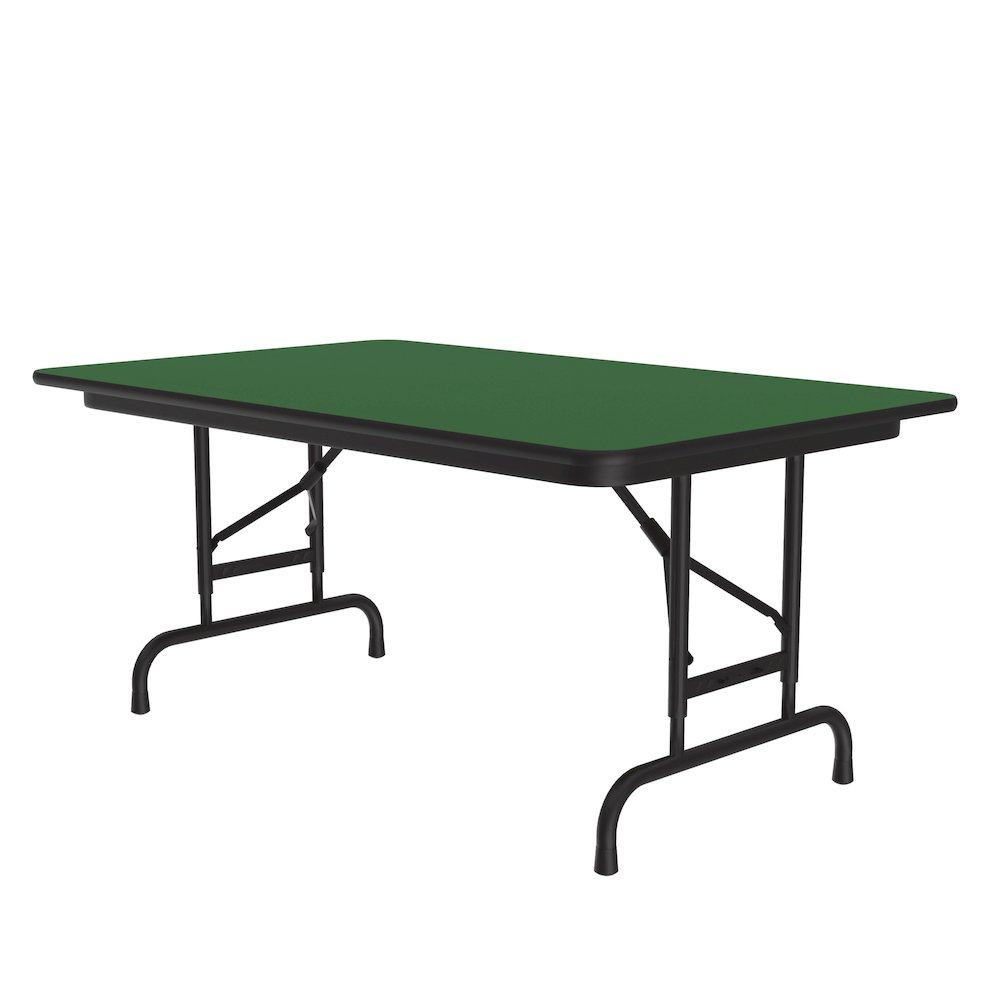 Adjustable Height High Pressure Top Folding Table 30x48". Picture 3