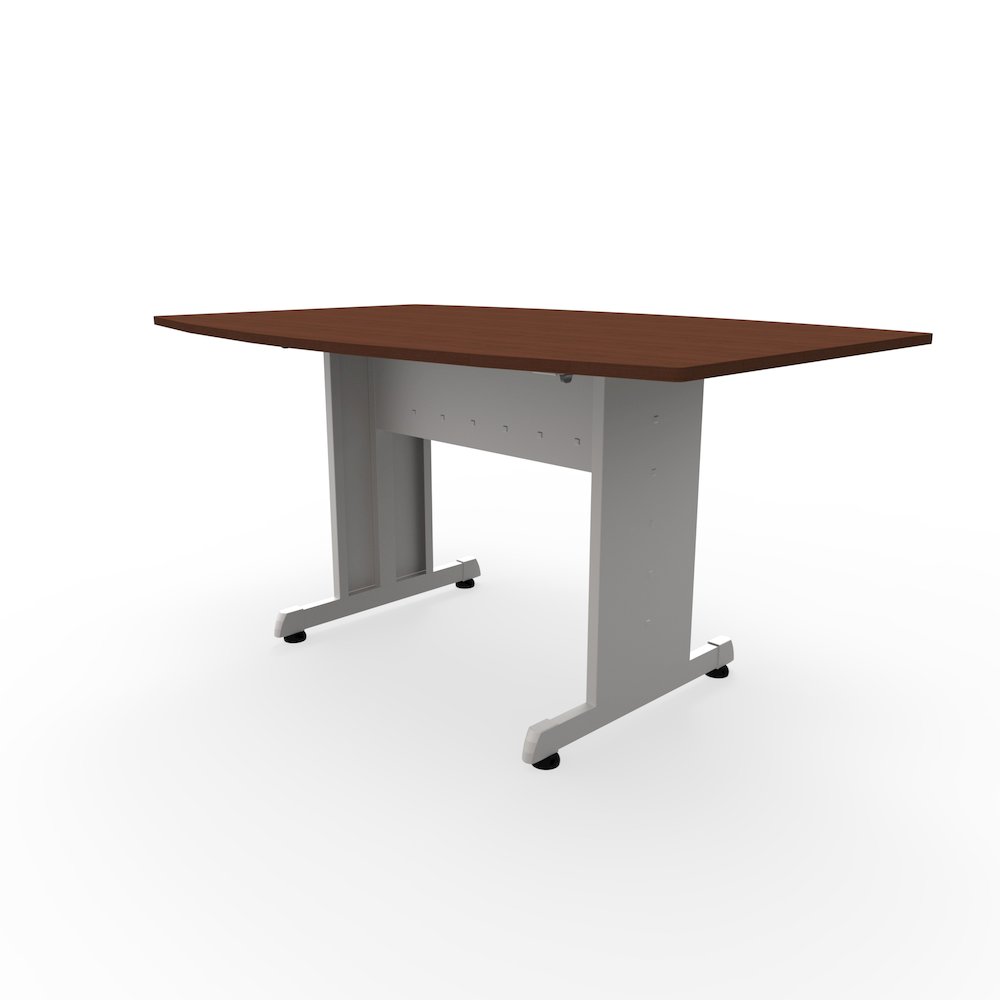 Rectangular Conference Table Cherry / Silver. Picture 3