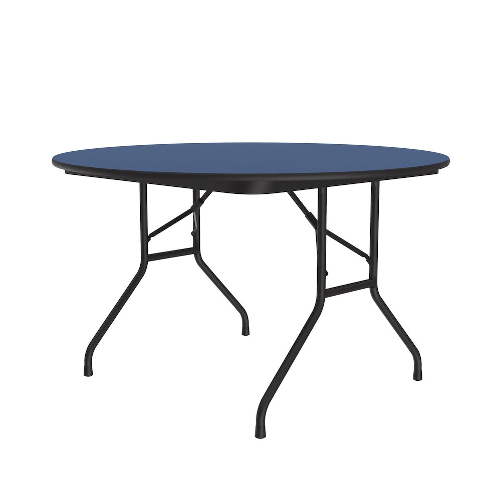 Deluxe High Pressure Top Folding Table 48x48". Picture 1