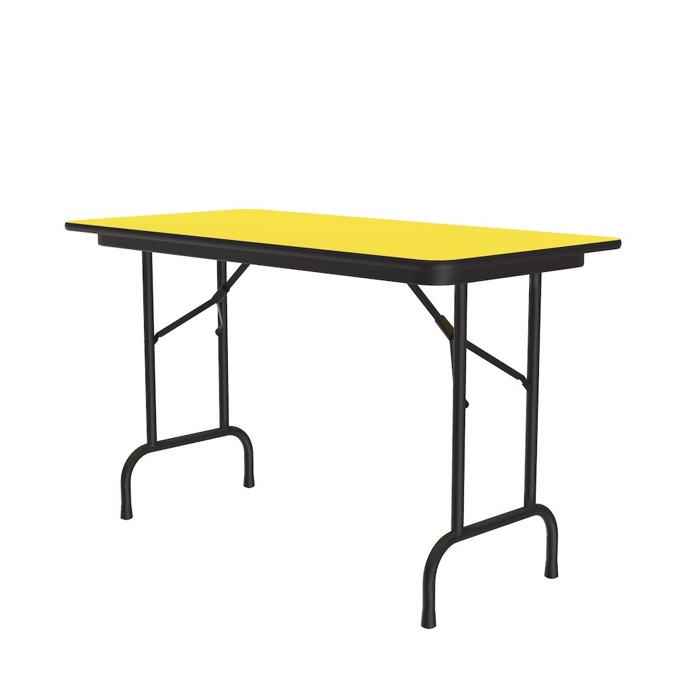 Deluxe High Pressure Top Folding Table 24x48". Picture 2