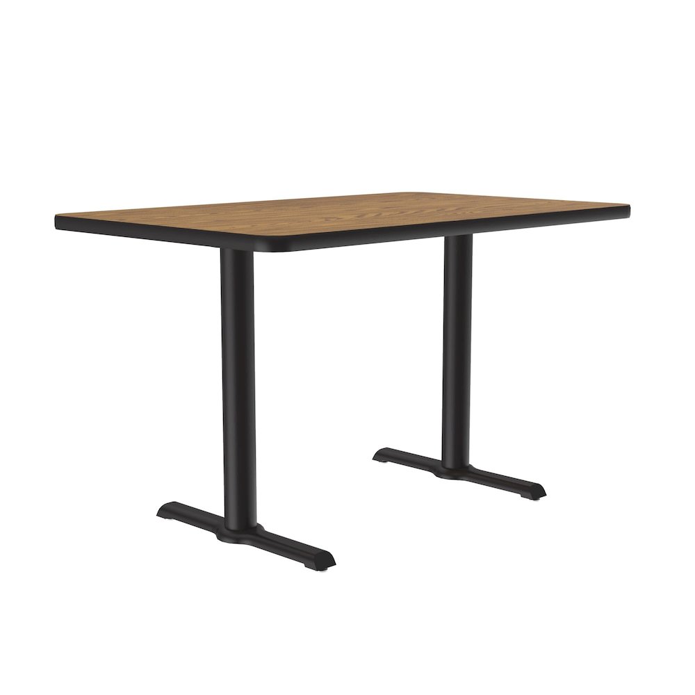 Table Height Thermal Fused Laminate Café and Breakroom Table 30x48". Picture 8