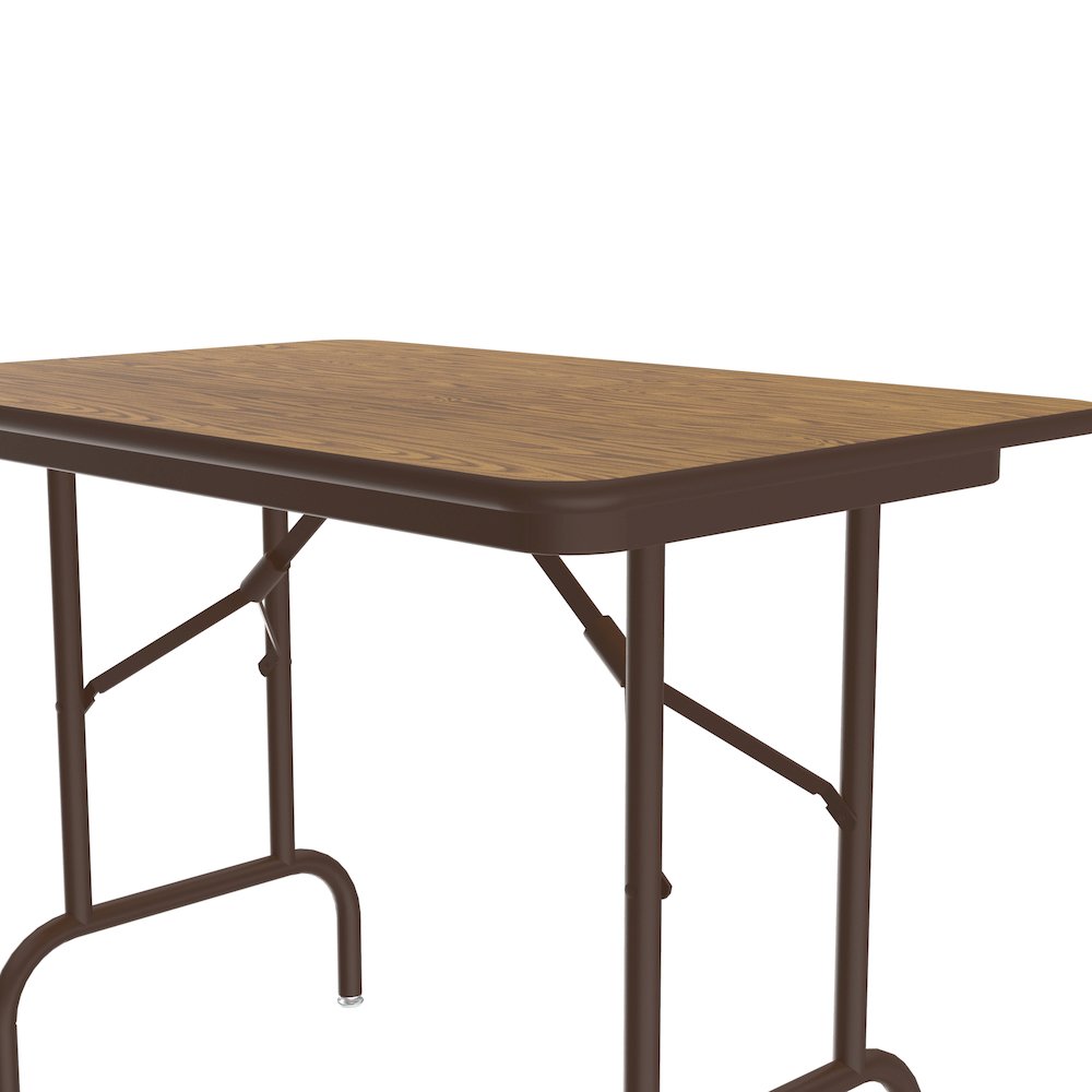 Keyboard Height Melamine Folding Tables 24x36". Picture 3