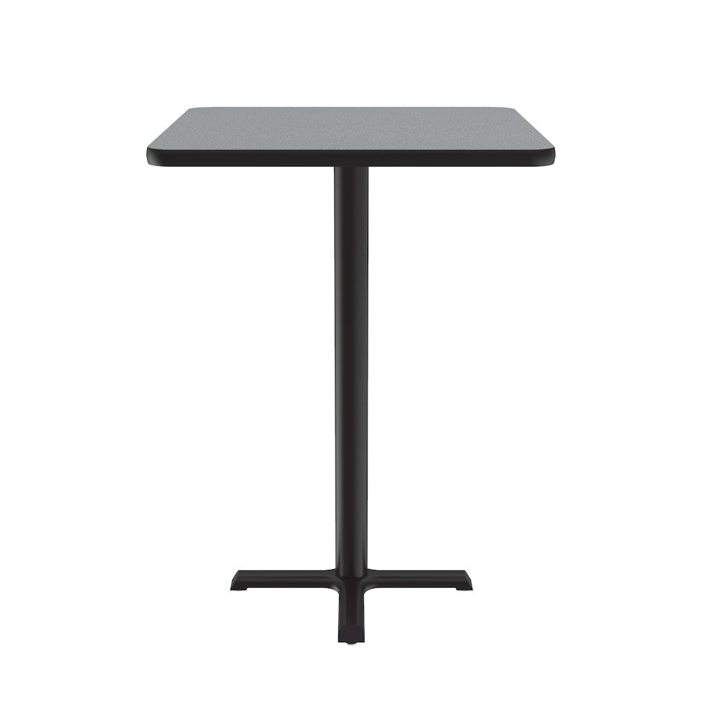 Bar Stool/Standing Height Deluxe High-Pressure Café and Breakroom Table 24x24. Picture 6