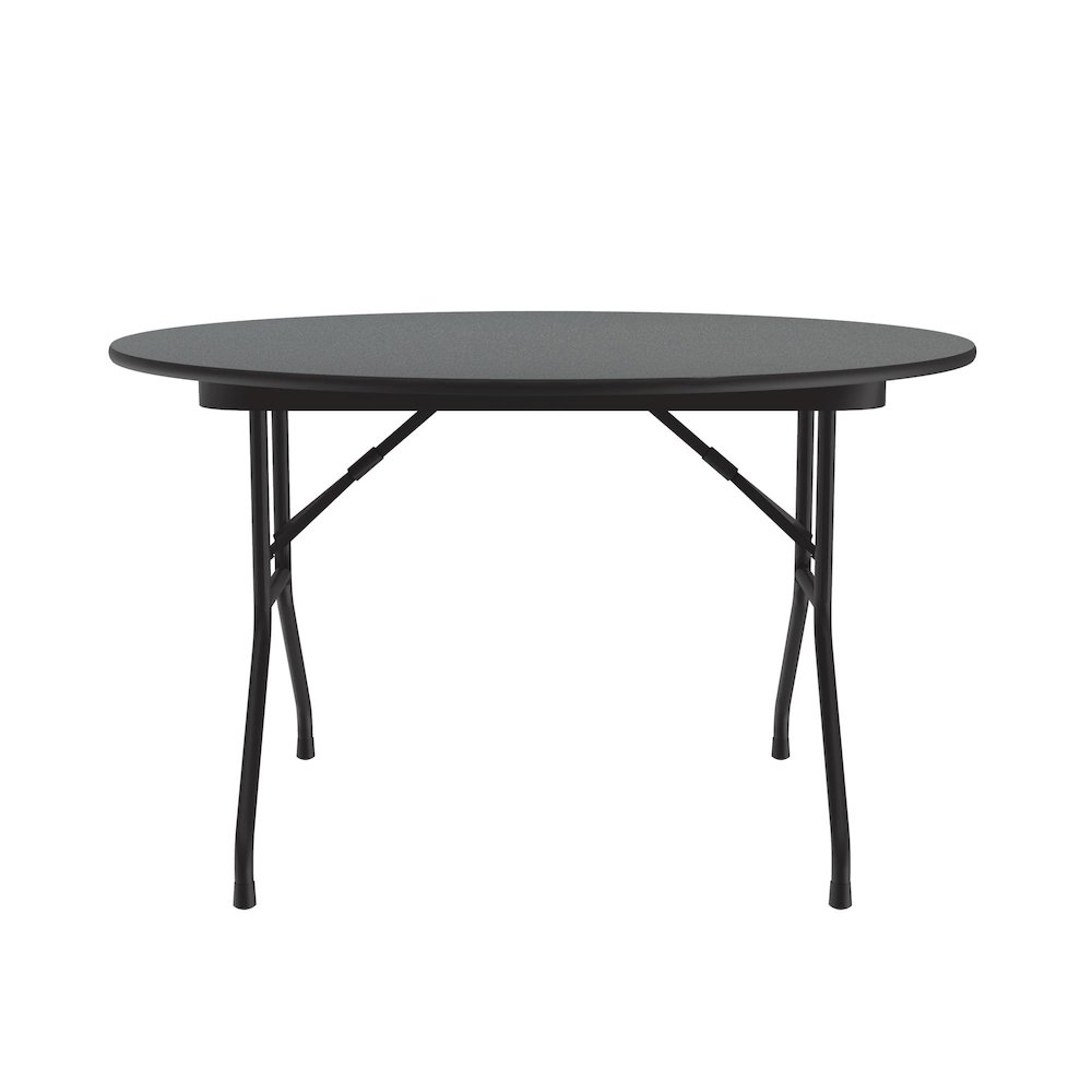 Deluxe High Pressure Top Folding Table 48x48". Picture 6