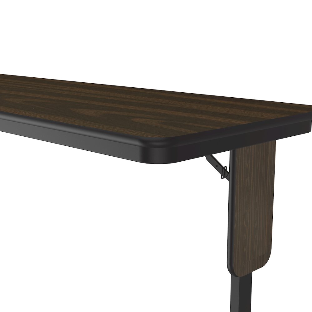 Deluxe High-Pressure Folding Seminar Table with Panel Leg 24x60". Picture 4