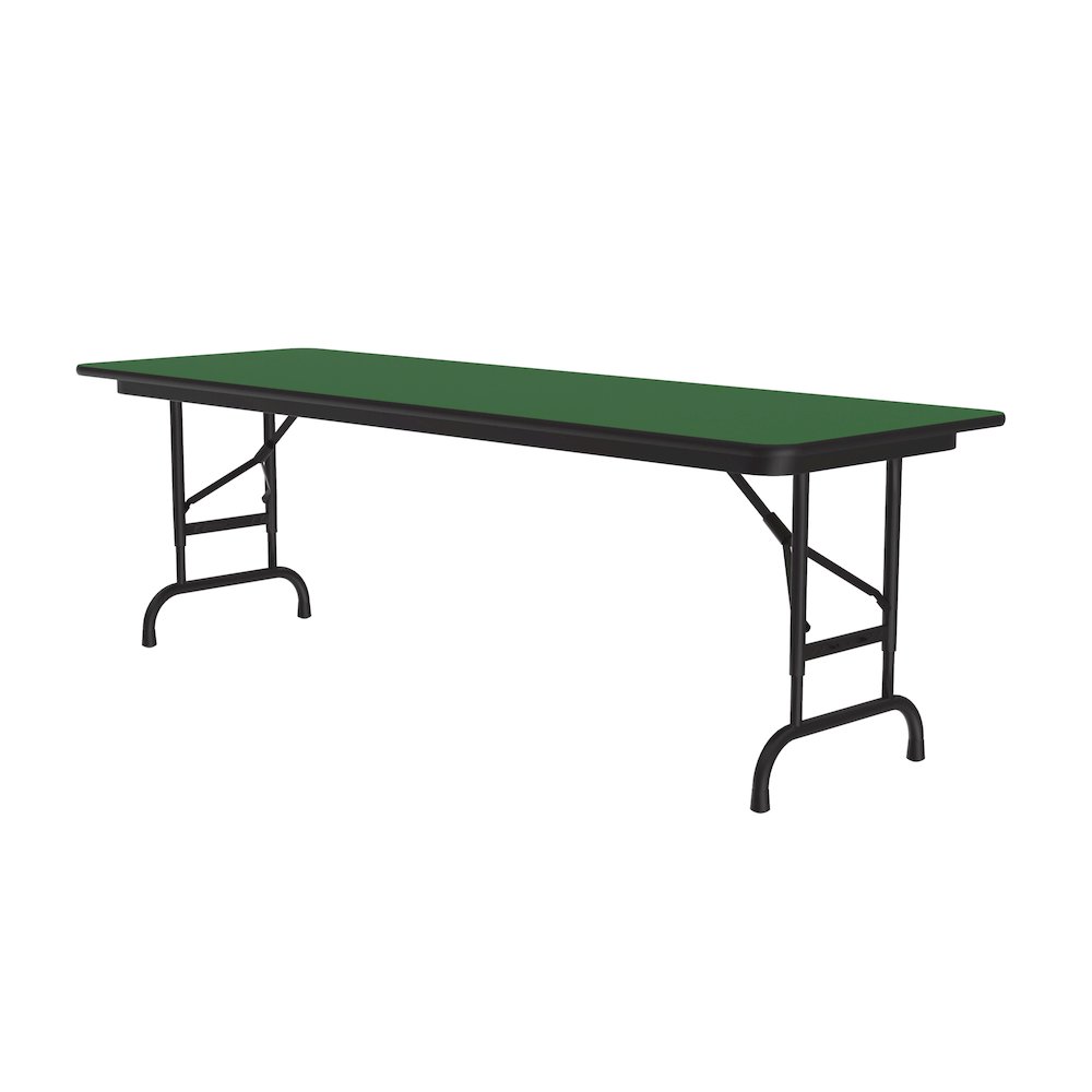 Adjustable Height High Pressure Top Folding Table 24x72". Picture 2