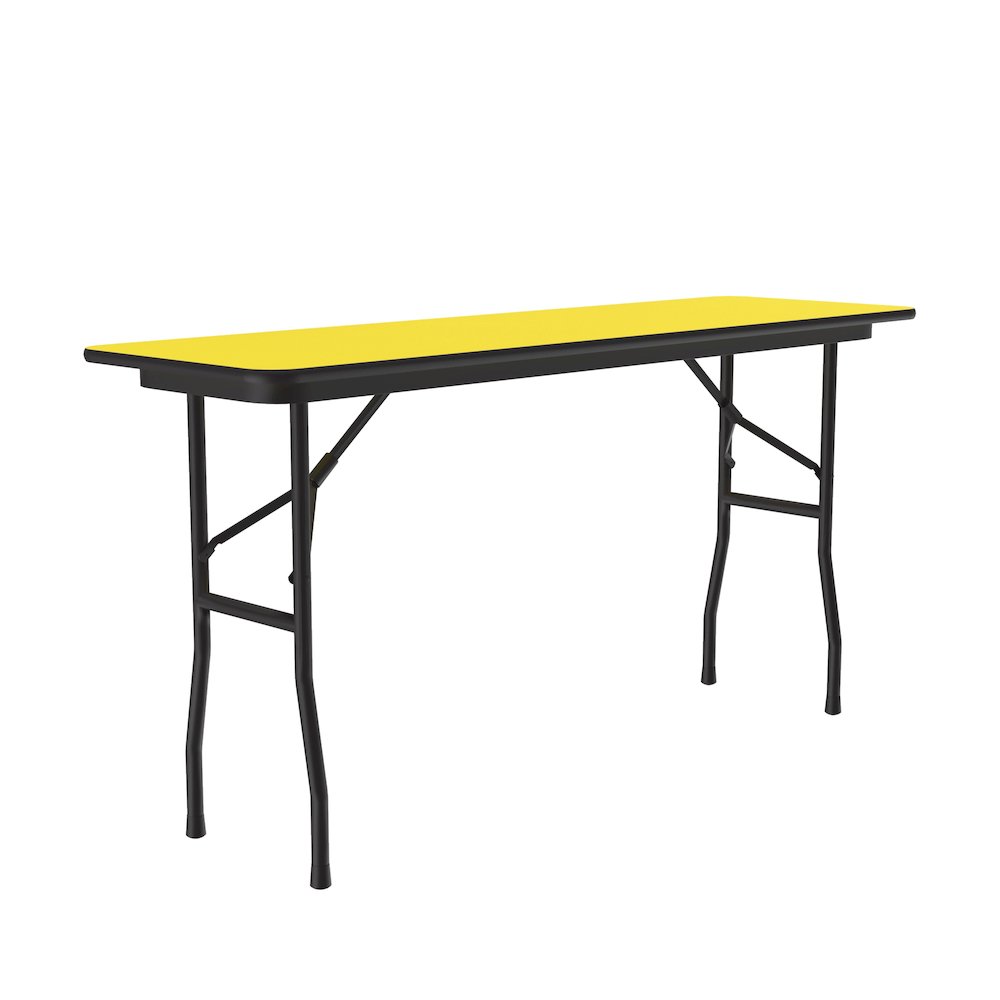 Deluxe High Pressure Top Folding Table 18x72". Picture 4