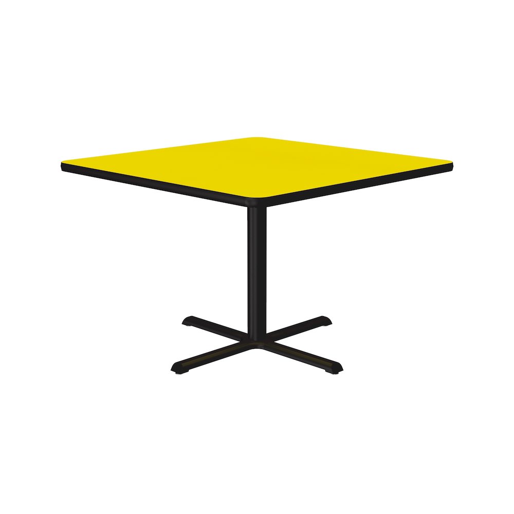 Table Height Deluxe High-Pressure Café and Breakroom Table 36x36". Picture 4