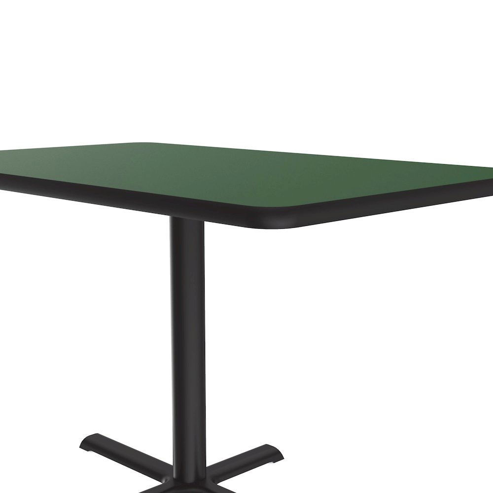Table Height Deluxe High-Pressure Café and Breakroom Table 30x42". Picture 3
