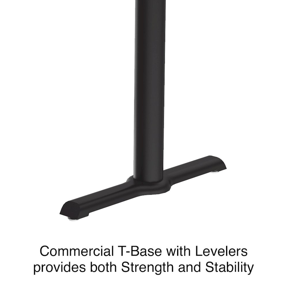 Table Height Deluxe High-Pressure Café and Breakroom Table 30x60". Picture 4