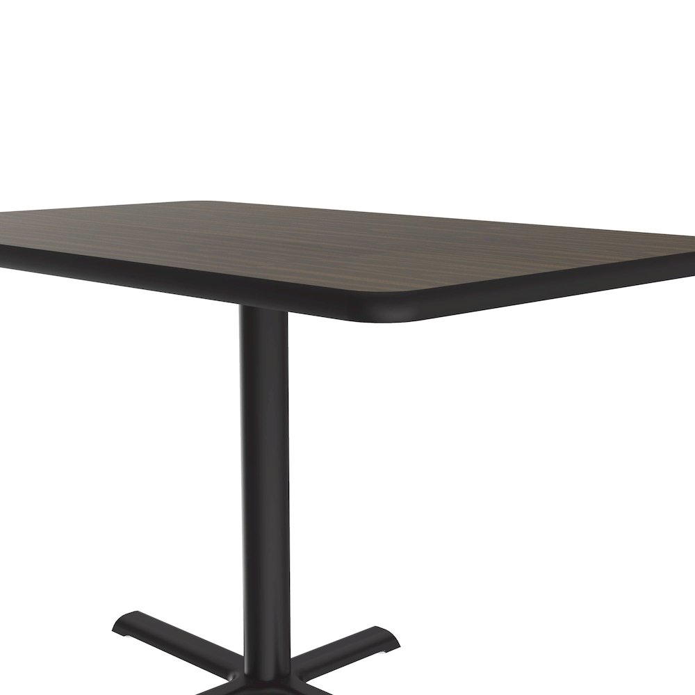 Table Height Thermal Fused Laminate Café and Breakroom Table 30x42". Picture 13