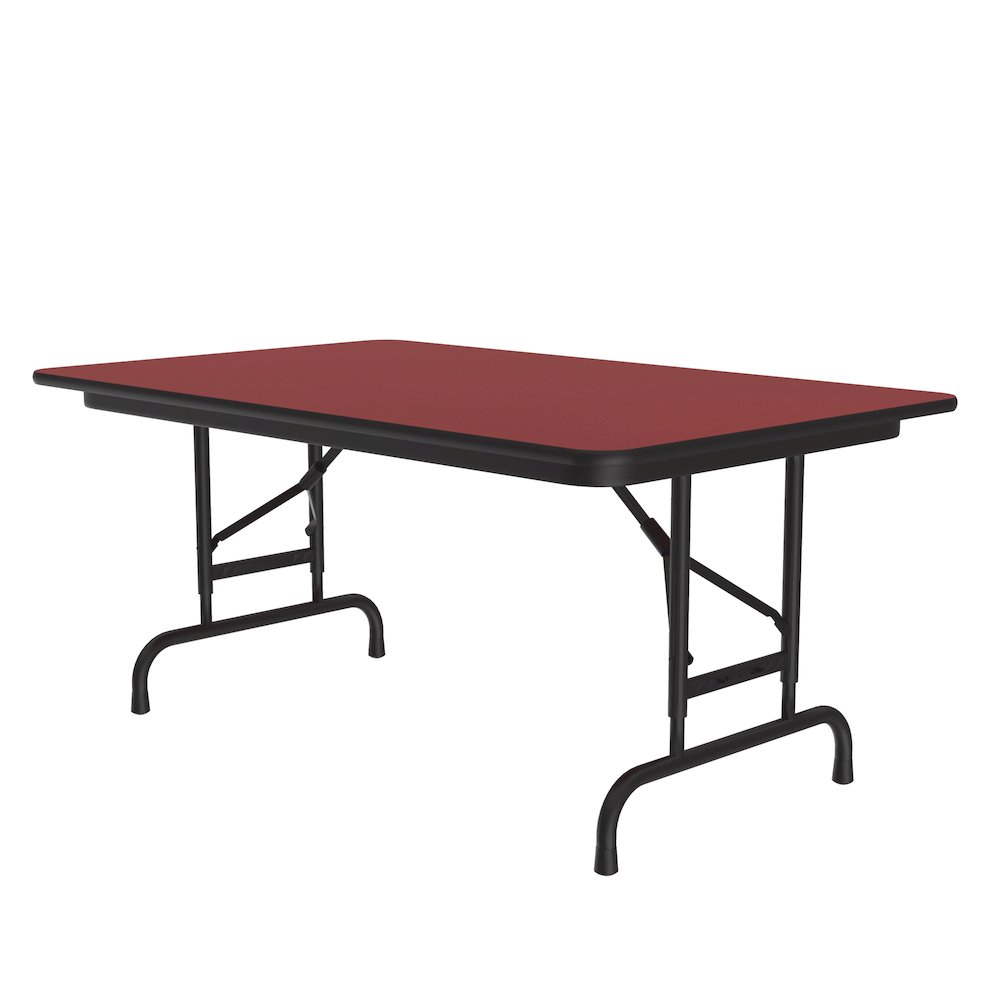 Adjustable Height High Pressure Top Folding Table 30x48". Picture 4