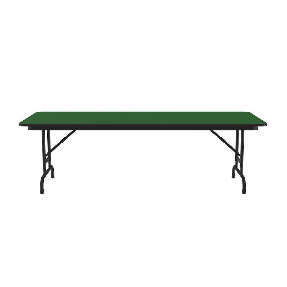 Adjustable Height High Pressure Top Folding Table 30x96". Picture 1