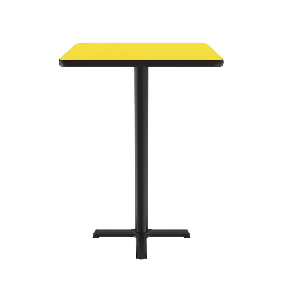 Bar Stool/Standing Height Deluxe High-Pressure Café and Breakroom Table 24x24. Picture 6
