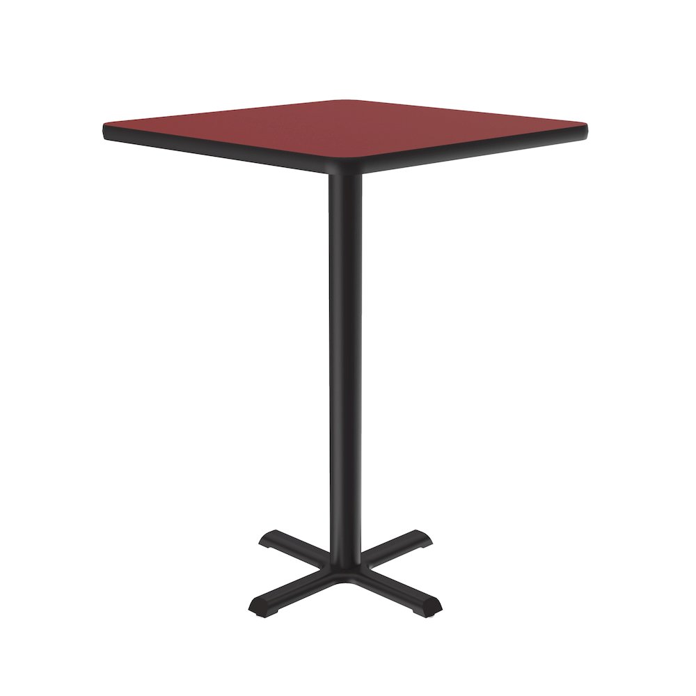 Bar Stool/Standing Height Deluxe High-Pressure Café and Breakroom Table 24x24. Picture 10
