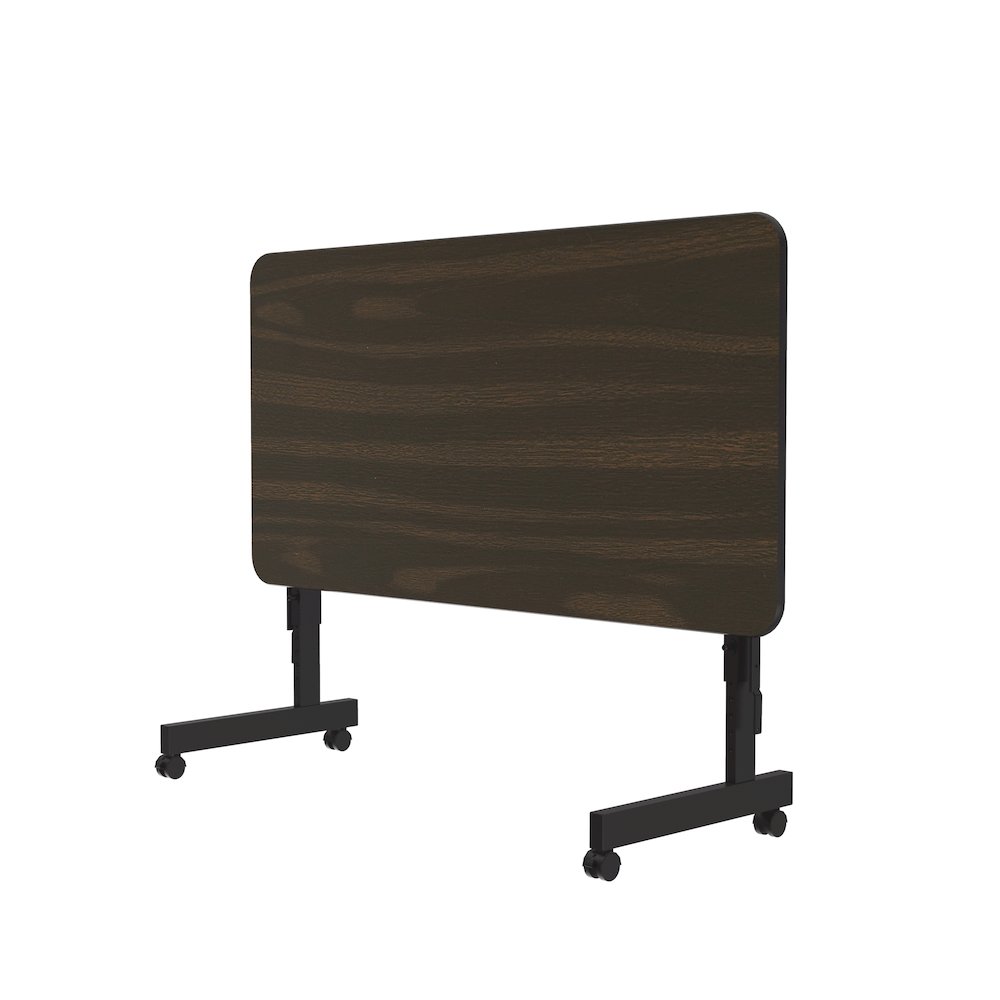 3/4" Thermal Fused Laminate Top Flip Top Table. Picture 2