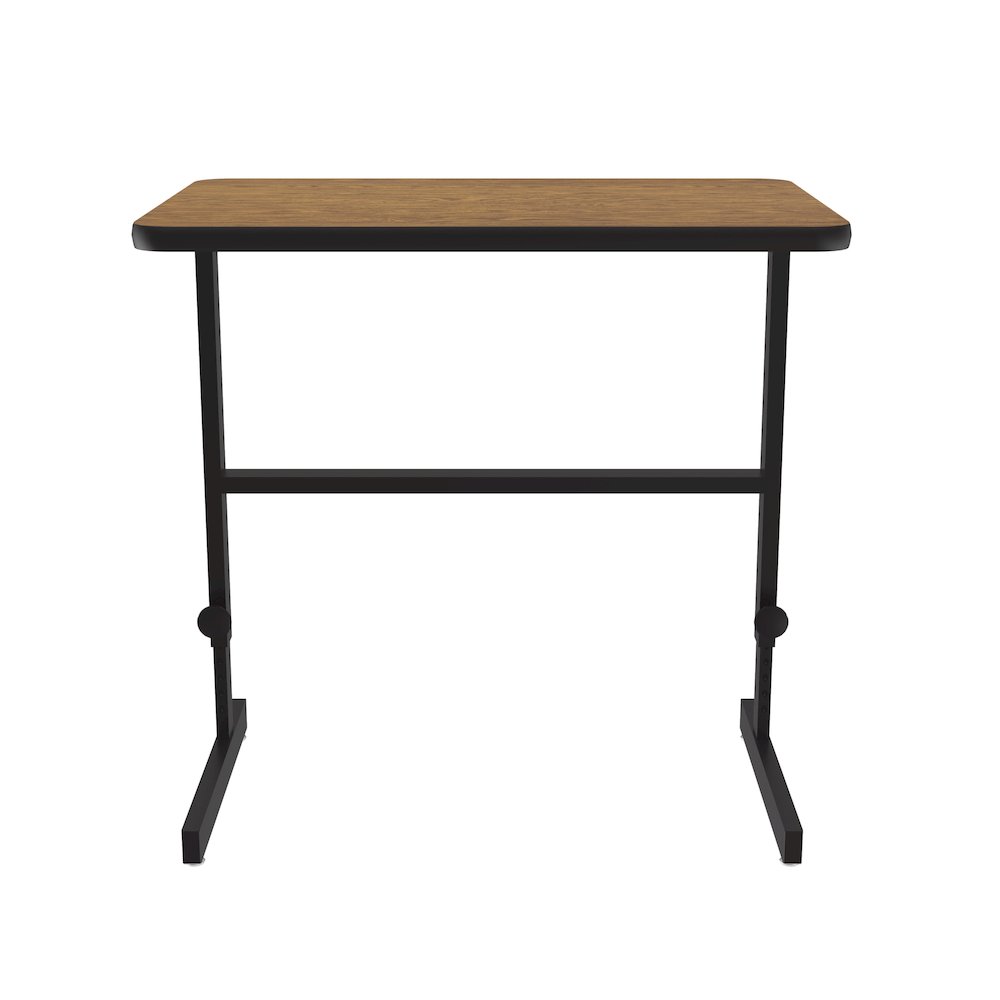 Commercial Laminate Top Adjustable Standing  Height Work Station 24x36". Picture 7