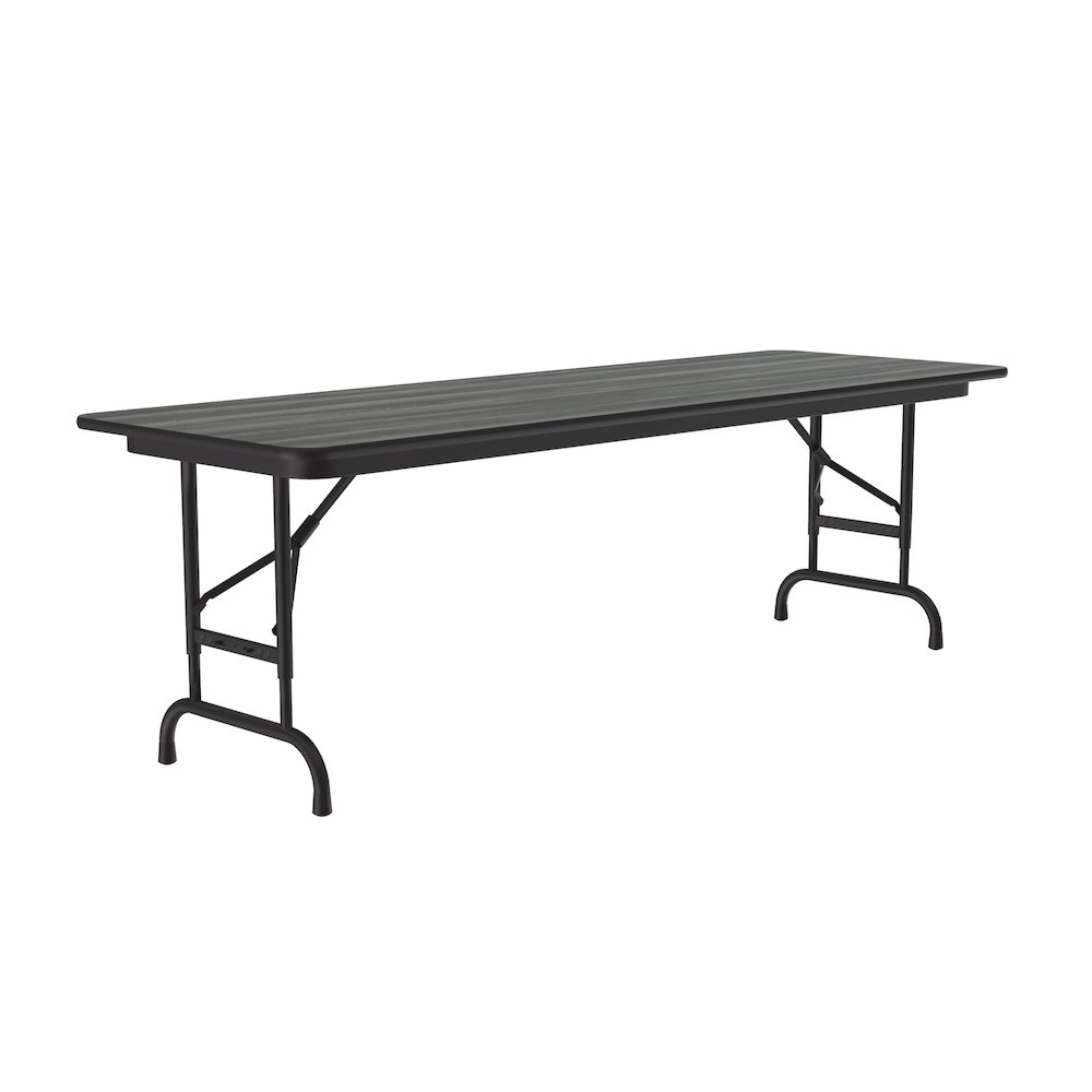 Adjustable Height High Pressure Top Folding Table 24x72". Picture 3