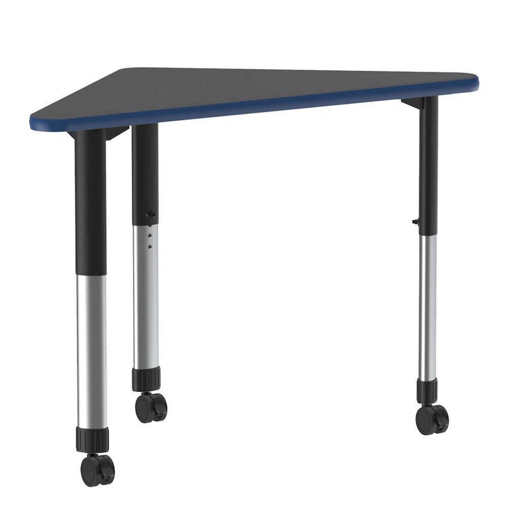 Deluxe High Pressure Collaborative Desk with Casters 41x23". Picture 12