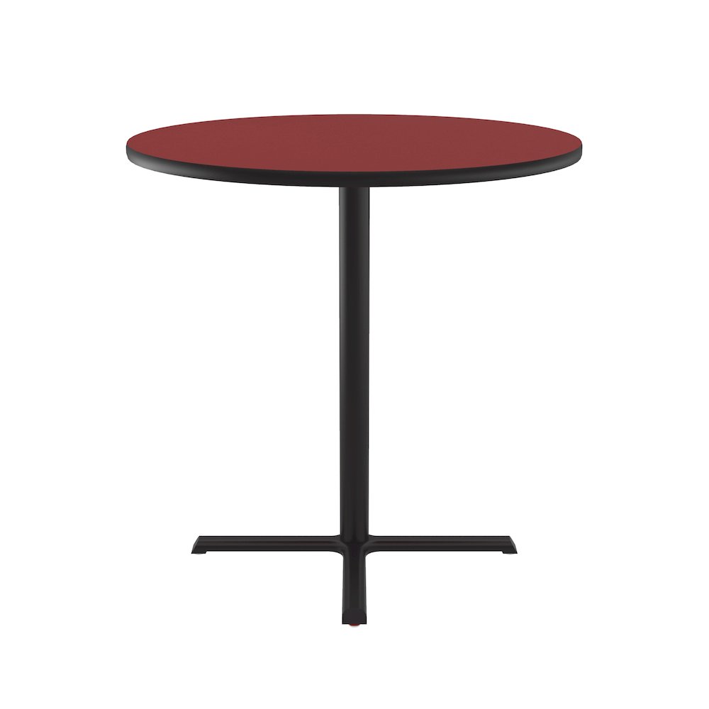 Bar Stool/Standing Height Deluxe High-Pressure Café and Breakroom Table 42x42. Picture 4