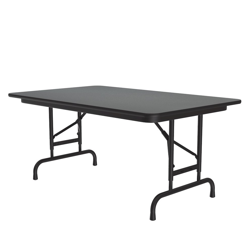 Adjustable Height High Pressure Top Folding Table 30x48". Picture 9