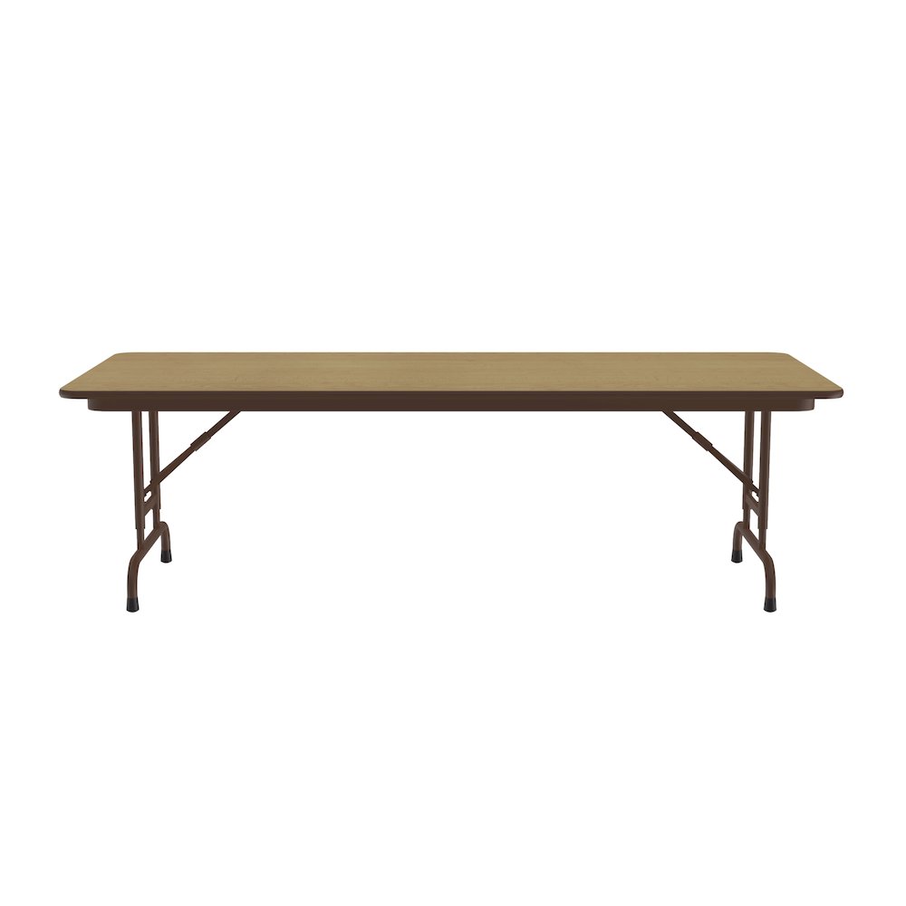 Adjustable Height High Pressure Top Folding Table 30x72". Picture 2