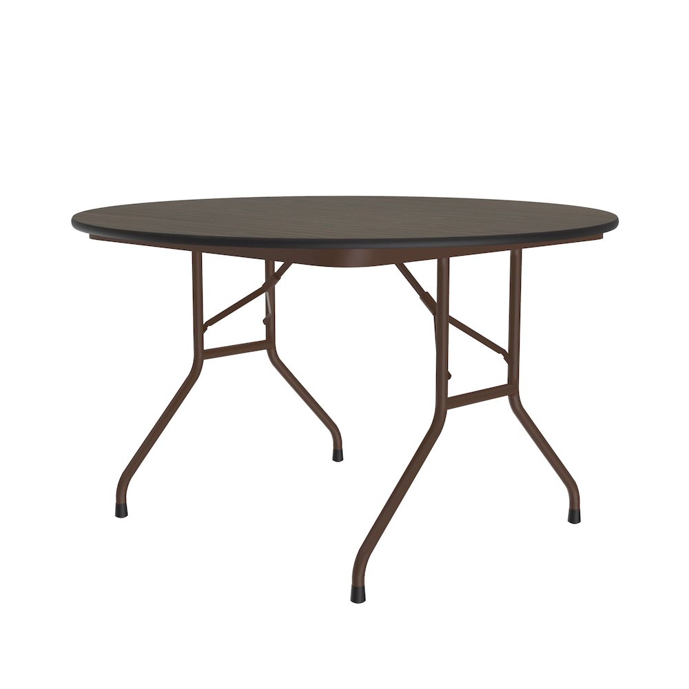 Deluxe High Pressure Top Folding Table 48x48". Picture 8