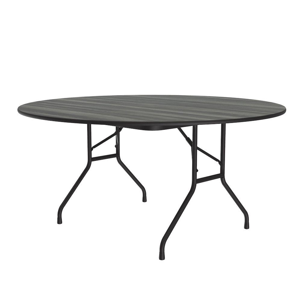 Deluxe High Pressure Top Folding Table 60x60". Picture 1