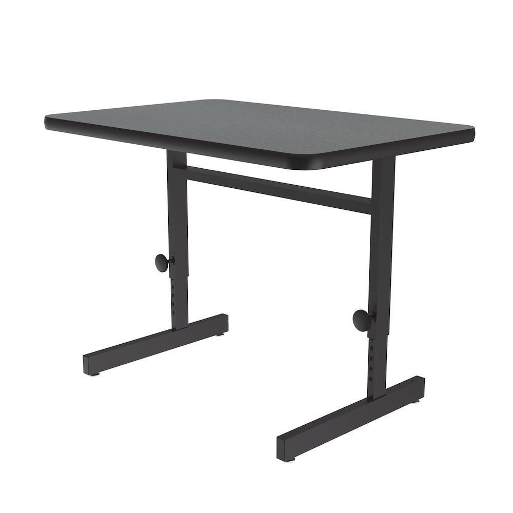 Adjustable Height Deluxe High-Pressure Top Computer/Student Desks  24x48". Picture 1