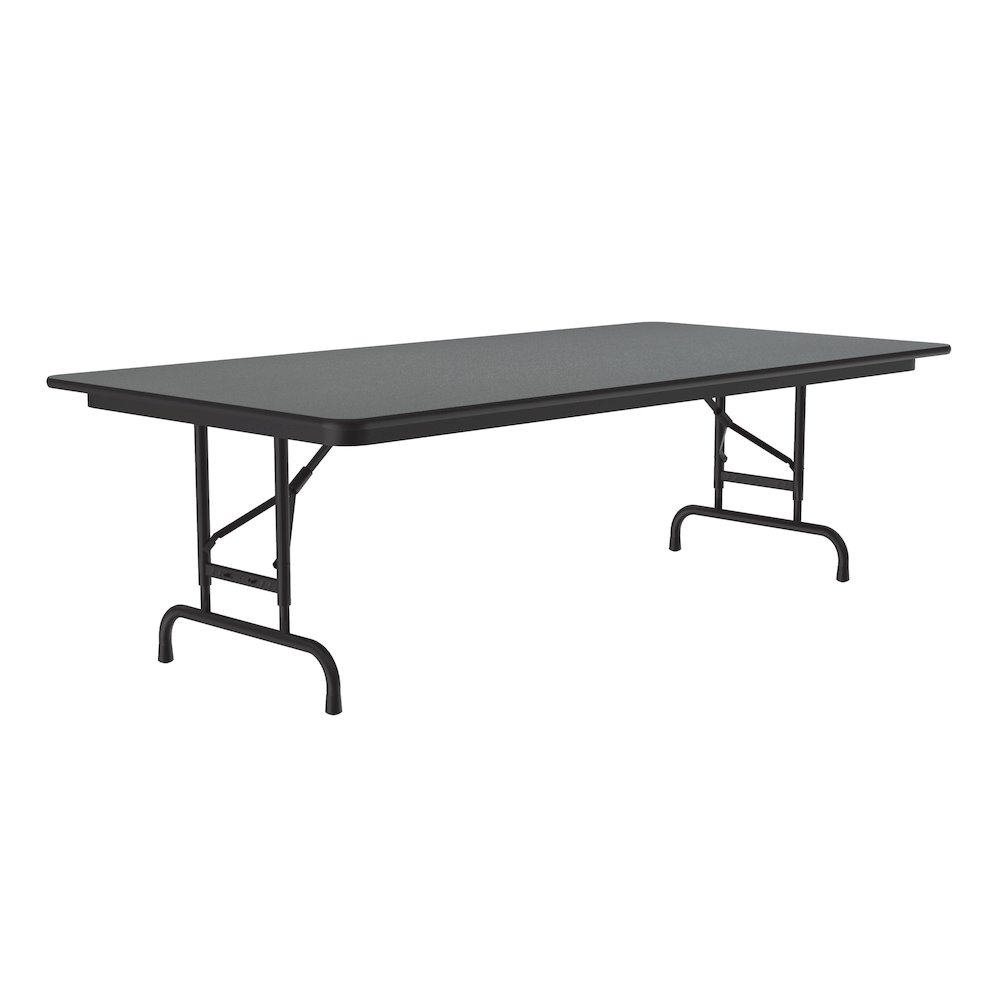 Adjustable Height High Pressure Top Folding Table 36x72". Picture 5