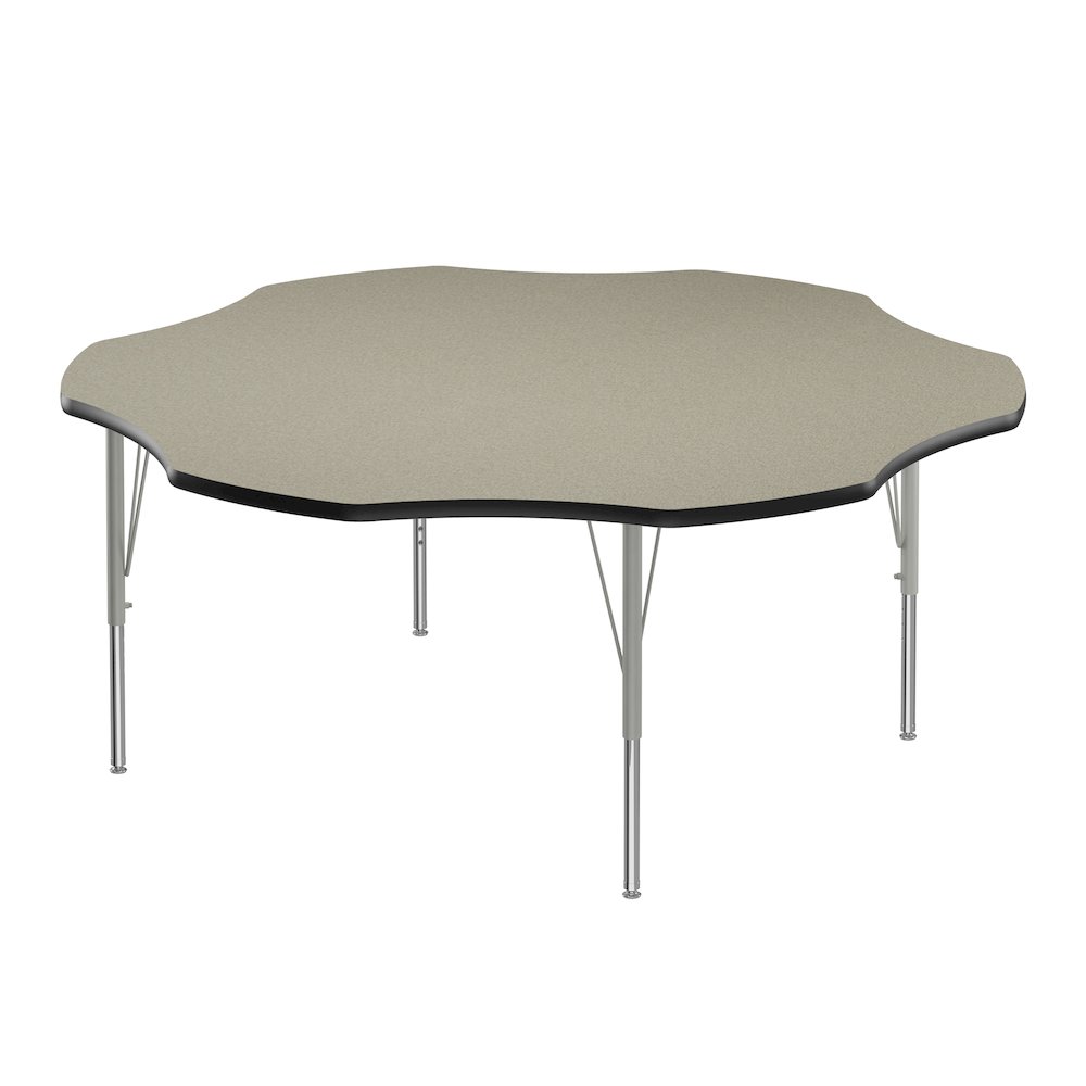 Deluxe High-Pressure Top Activity Tables 60x60". Picture 1