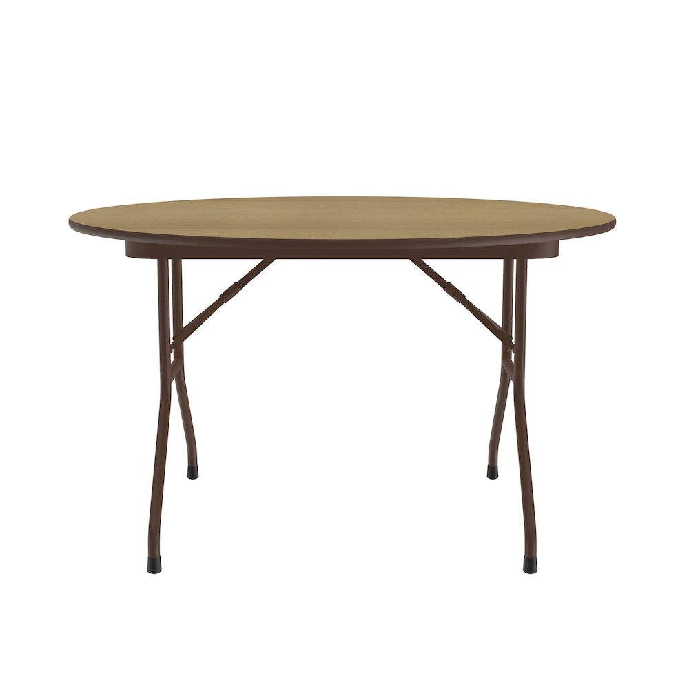 Deluxe High Pressure Top Folding Table 48x48". Picture 5