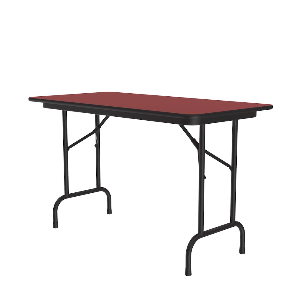 Deluxe High Pressure Top Folding Table 24x48". Picture 1