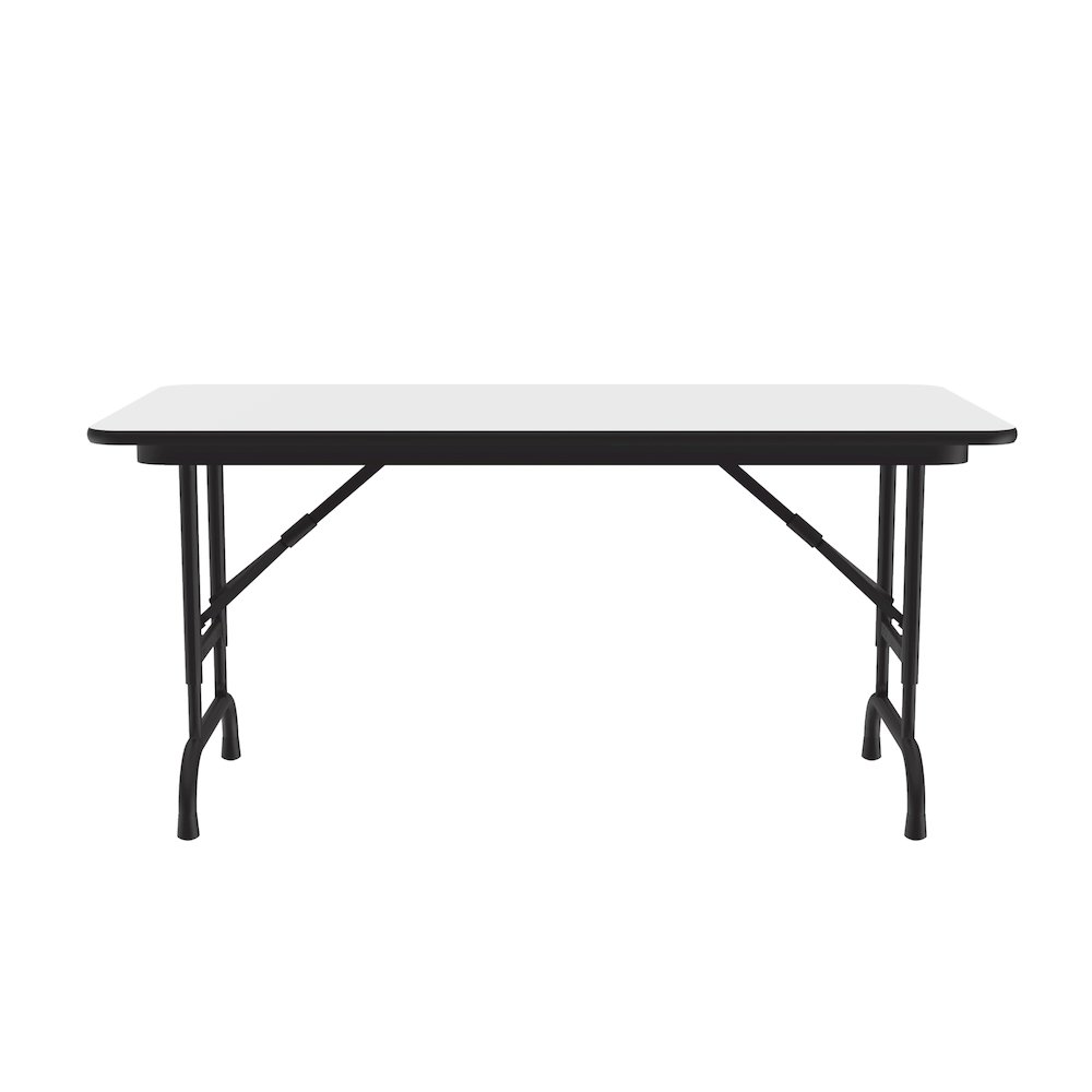 Adjustable Height High Pressure Top Folding Table 24x48". Picture 9