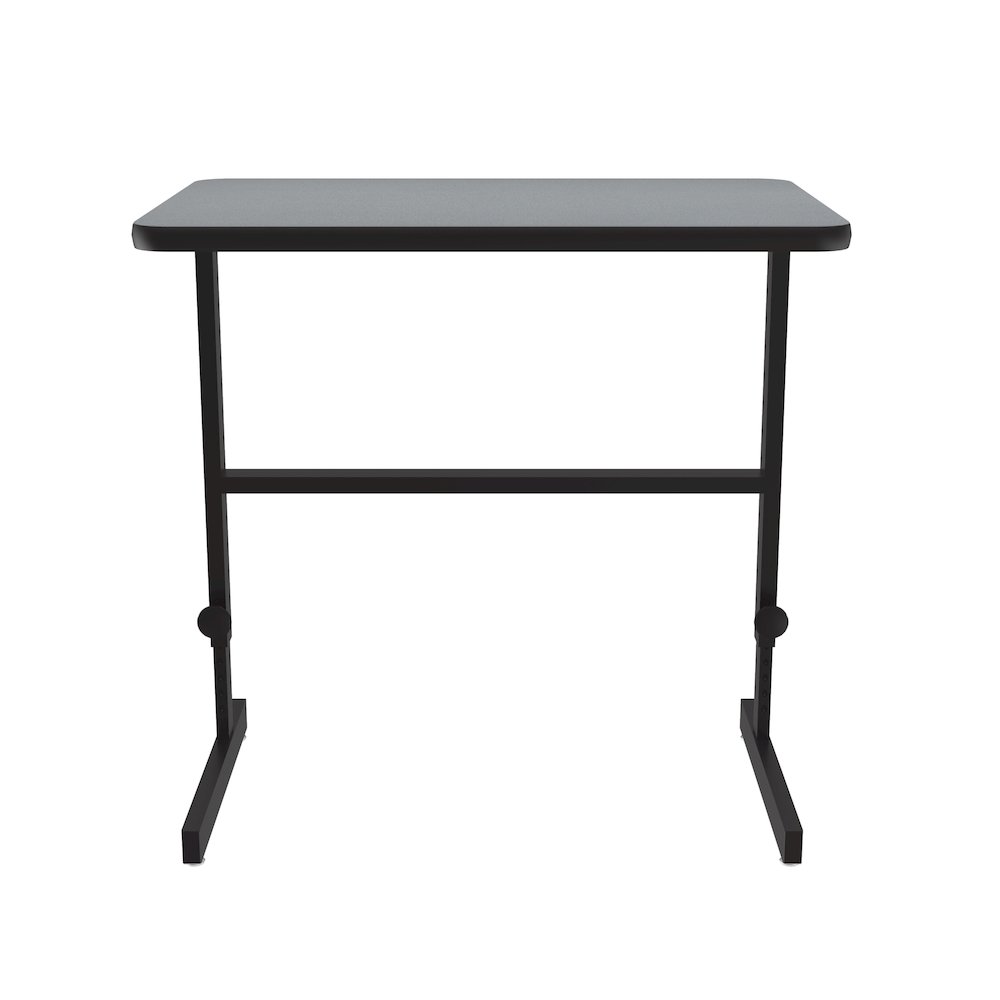 Commercial Laminate Top Adjustable Standing  Height Work Station 24x36". Picture 1