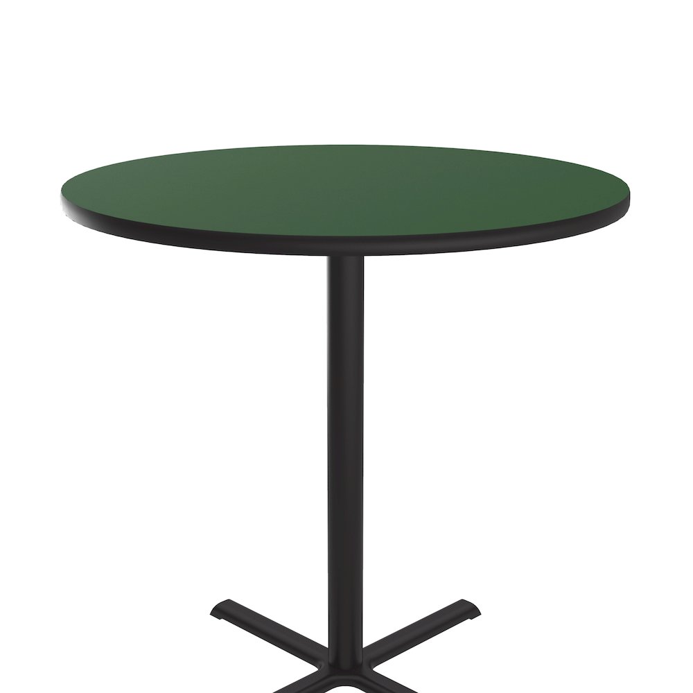 Bar Stool/Standing Height Deluxe High-Pressure Café and Breakroom Table 36x36. Picture 7