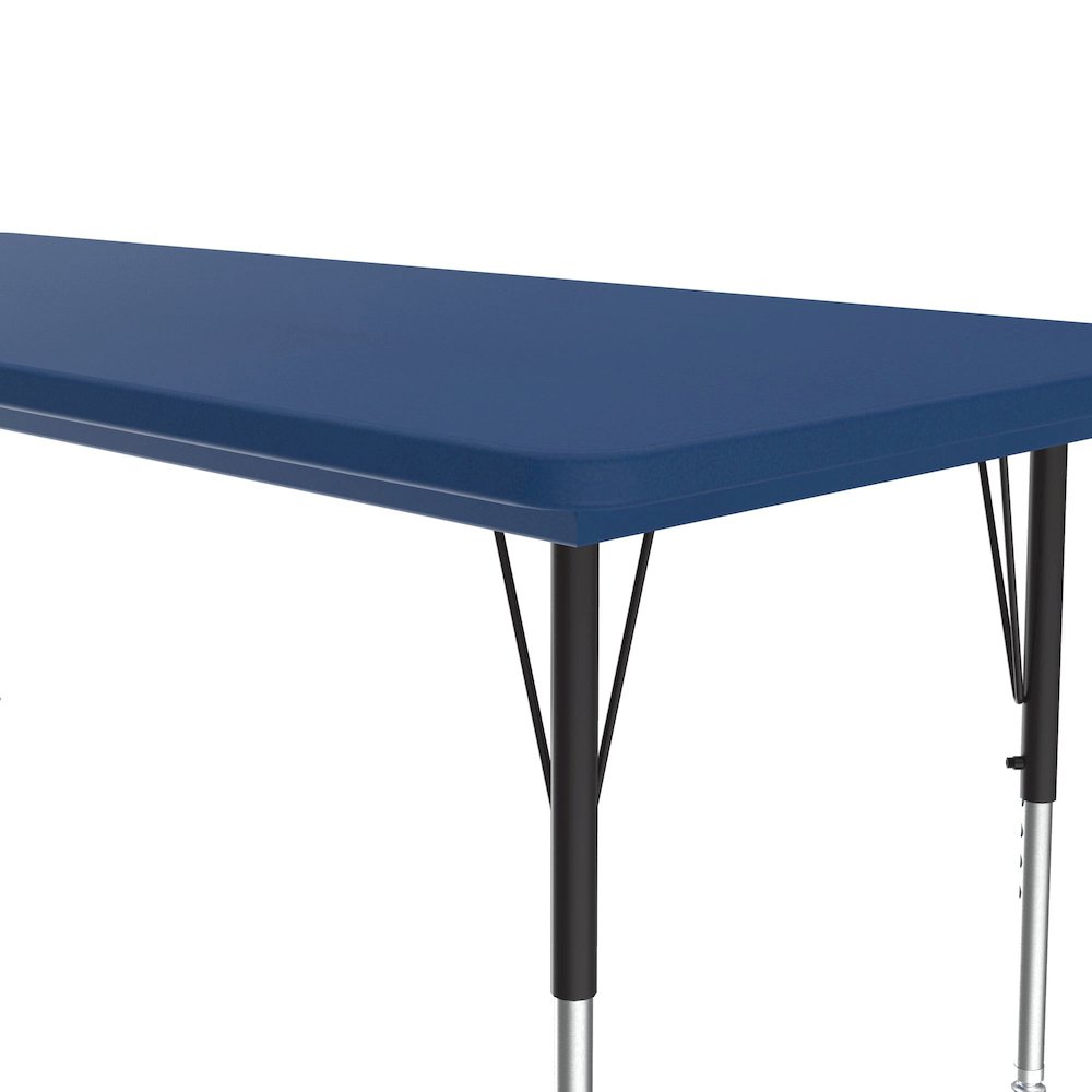 Commercial Blow-Molded Plastic Top Activity Tables 30x60". Picture 6