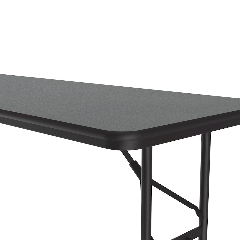 Adjustable Height High Pressure Top Folding Table 24x72". Picture 3
