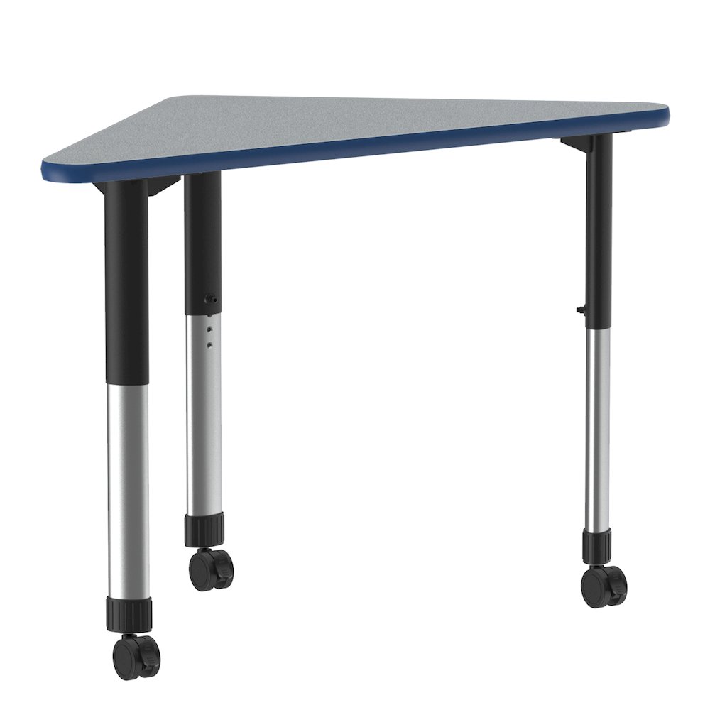 Deluxe High Pressure Collaborative Desk with Casters 41x23". Picture 9