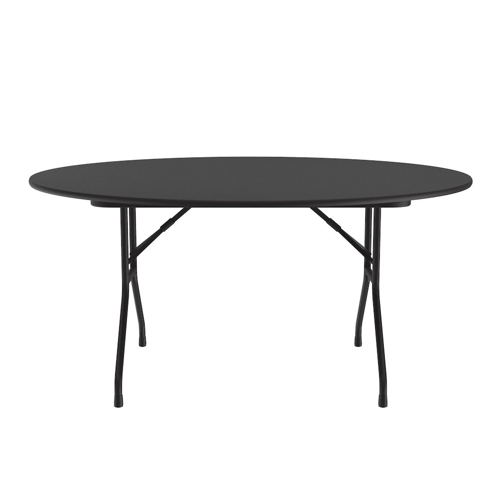 Deluxe High Pressure Top Folding Table 60x60". Picture 2