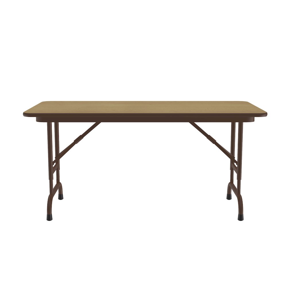 Adjustable Height High Pressure Top Folding Table 24x48". Picture 4