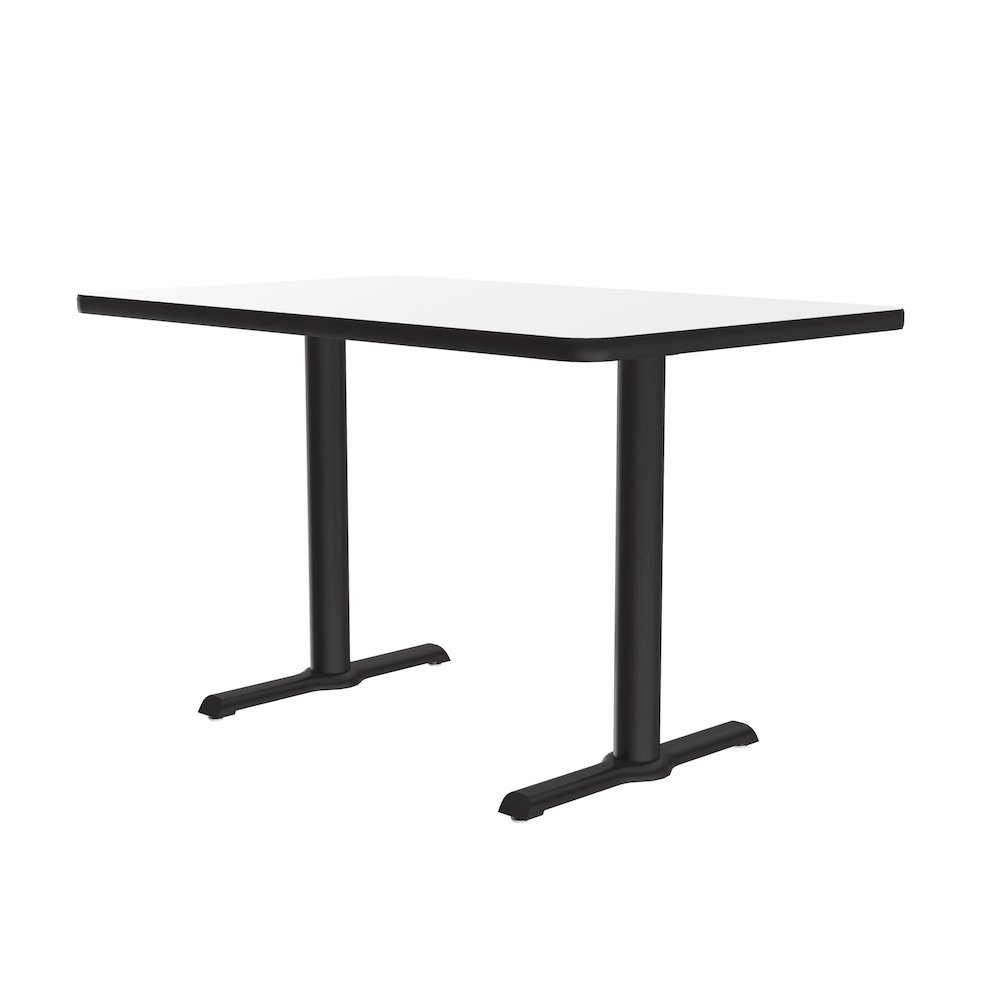 Table Height Deluxe High-Pressure Café and Breakroom Table 30x60". Picture 11