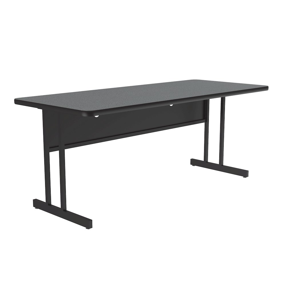 Desk Height  Deluxe HIgh-Pressure Top Computer/Student Desks  30x72". Picture 4